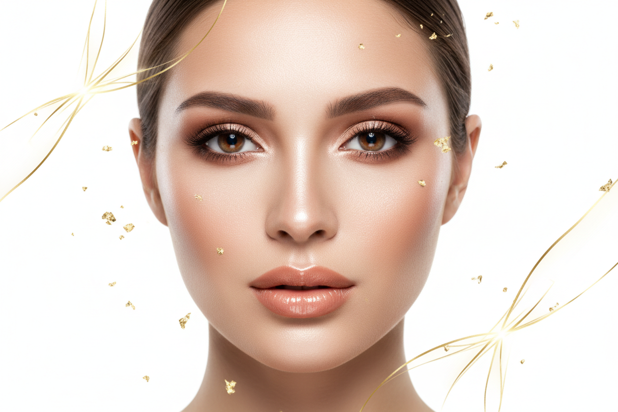 hot sexy girl for cosmetic website and eyecatching luch beauty